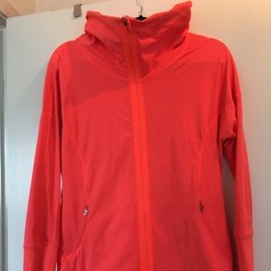 Bright Coral Lululemon Jacket